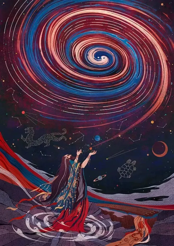 Fuxi created the Bagua.